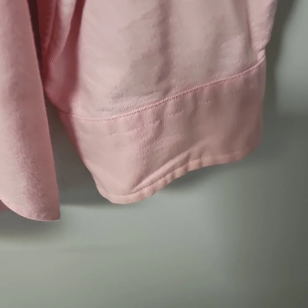 Vineyard Vines Men's Medium Red Check Plaid & Ralph Lauren Peach Button Down - Picture 13 of 16